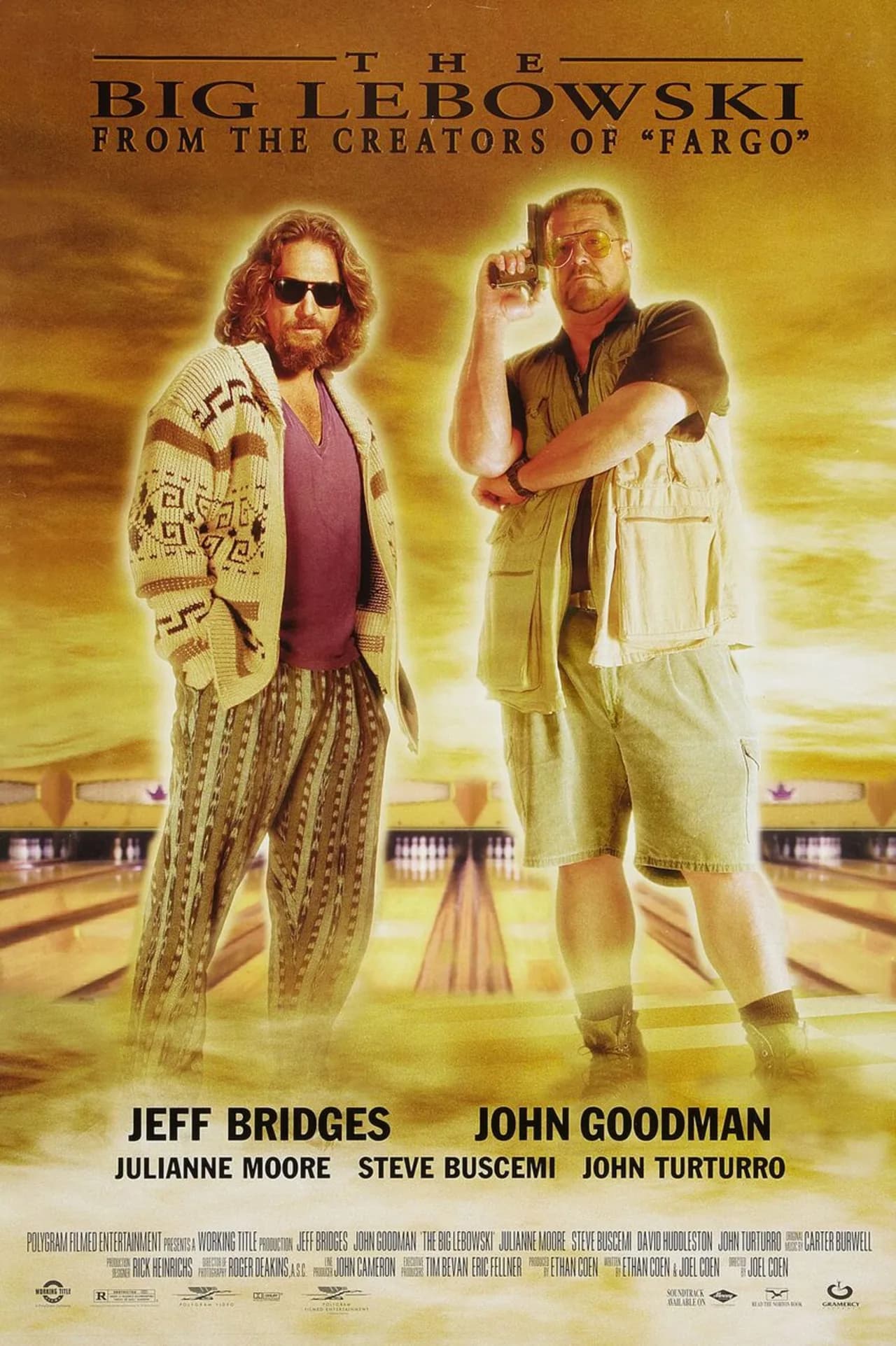 Locandina del film The Big Lebowski