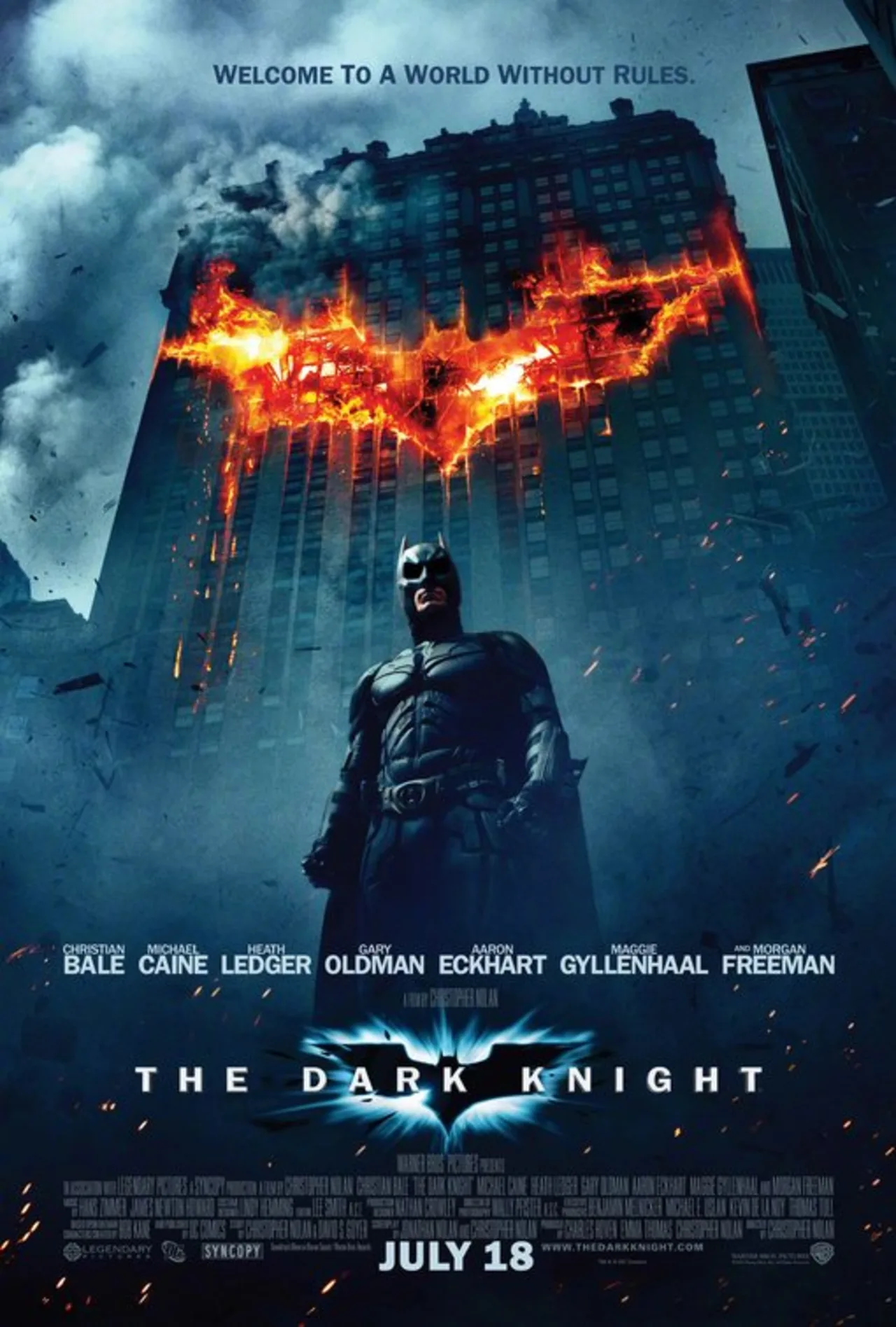 Locandina del film The Dark Knight