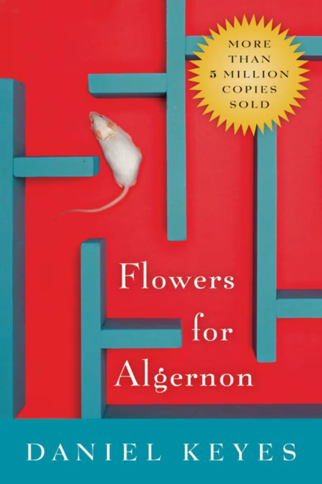 Flowers for Algernon copertina del libro